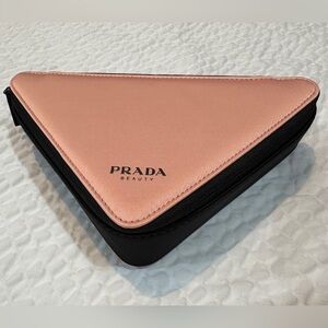 Prada Pink and Black Beauty Pouch
